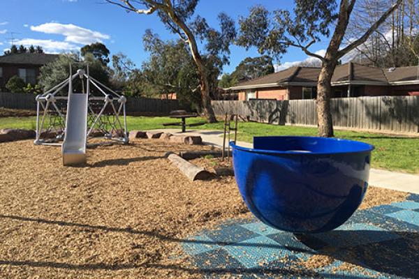 photo of westwood reserve new playground during the day