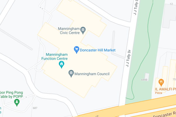 Manningham council map