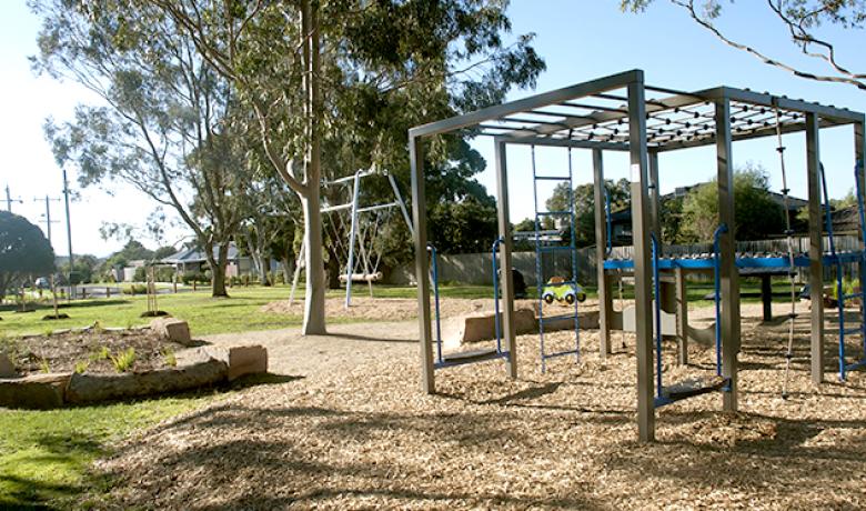Photo of Schramms Reserve North Playground Monkey bars and swings