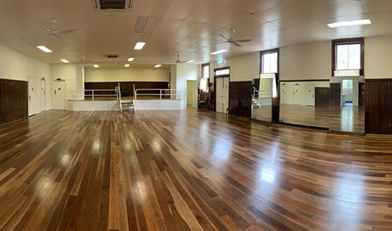 Interior of the Warrandyte South Hall