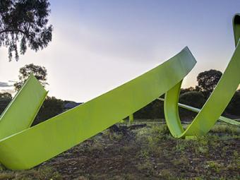Michael Bellemo and Catriona Macleod's iconic River Peel in the Fitzsimons Lane and Porter Street roundabout