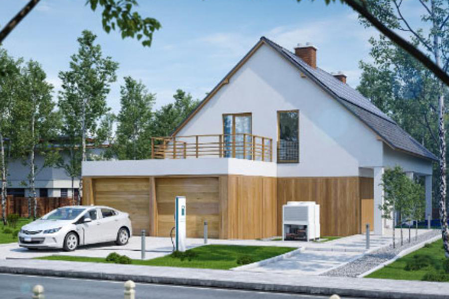 All electric home