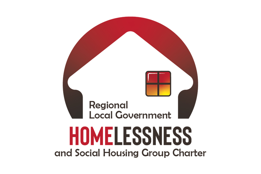 Regional local government homelessness and social housing group charter logo