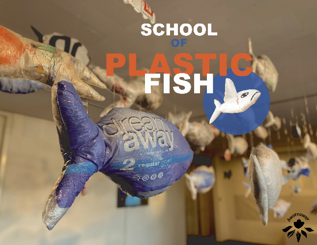 Photo of Plastic fish exhibition and workshop